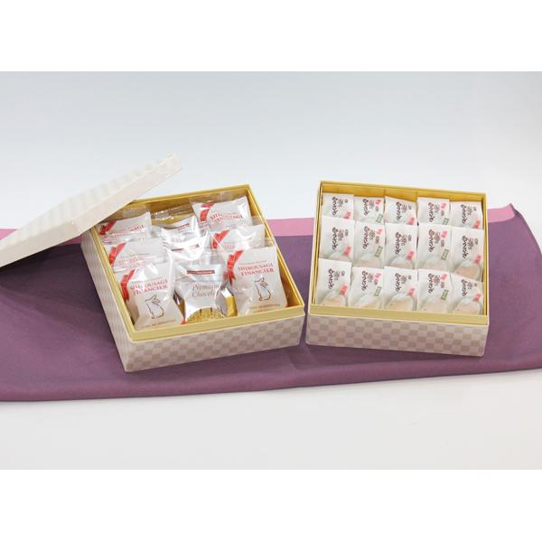 和洋菓子 詰合せ ご当地 寿製菓 うさぎの玉手箱2段 (風呂敷付) 山陰名産品 山陰銘菓 Pay-K...