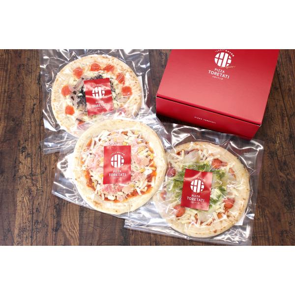 ピザ PIZZA カニ 蟹 のどぐろ イカ ご当地 中浦食品 PIZZA TORETAI 3種セット...