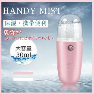 ハンディミスト フェイススチーマー 携帯用 加湿器