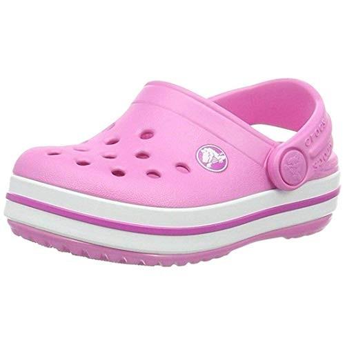Crocs Kids&apos; Crocband Clog, Party Pink, 7 Toddler