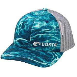 Costa Del Mar - Costa Mossy Oak Elements Fishing Camo Mesh Cap - Blue｜juanmanue-l