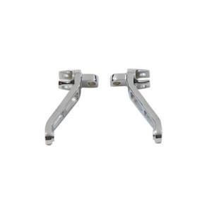 フォワード コントロール ユニット オスペグ フロント フット ペグ ヒール レスト ブラケット ア...