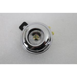 極小 小型 ミニ 直径 65mm 12V スムース ホーン クローム Smooth Style 12 Volt Mini Horn Chrome ハーレー｜jubana1