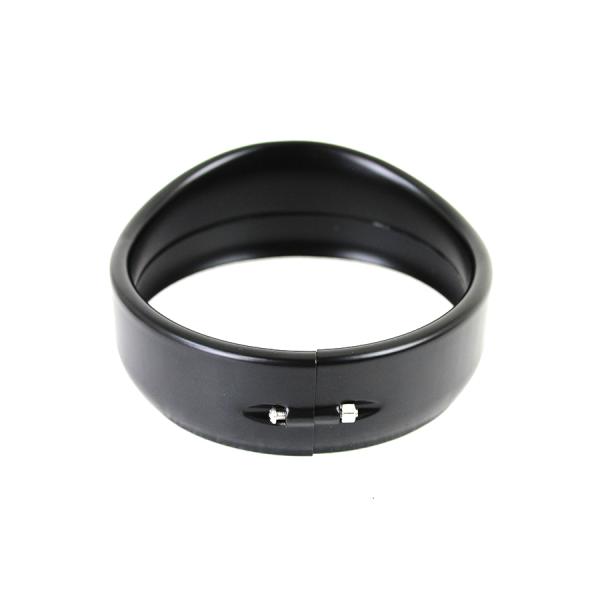 黒 バイザー スタイル トリム ヘッドライト ハウジング シェル 眉毛 デザイン 当時物 希少 デッ...