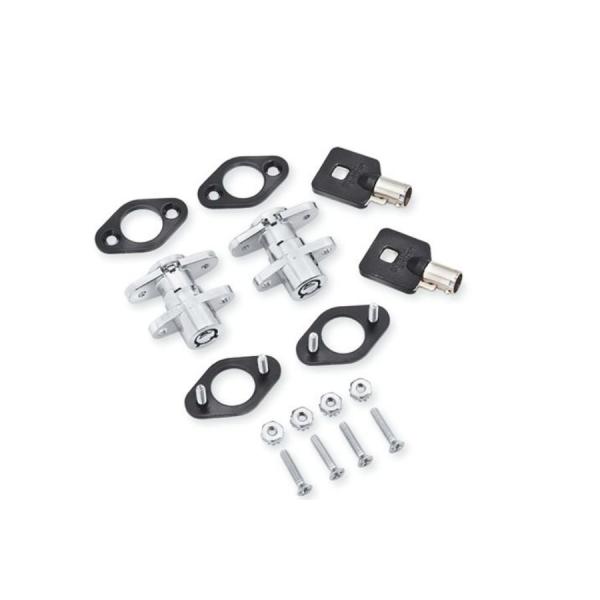 サドルバッグ 汎用 ユニバーサル バッグ ロック キー 2個セット Universal Saddle...