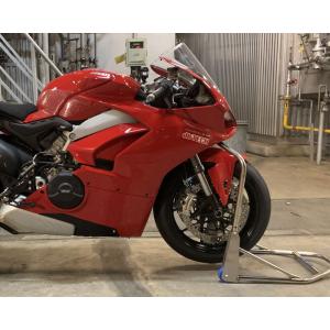 リアスタンドSETカニフックTYPE 12inch用 RED 適合車種：HONDA
