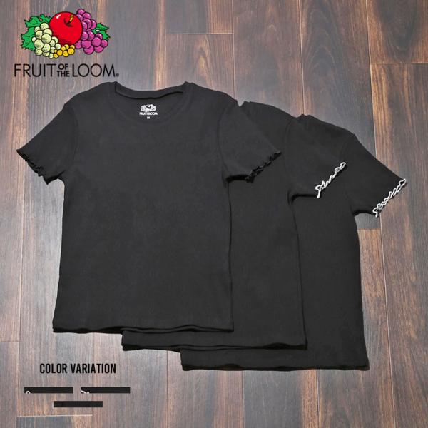 FRUIT OF THE LOOM【フルーツオブザルーム】RIB INNER Tシャツ/全3色&quot;Tシ...