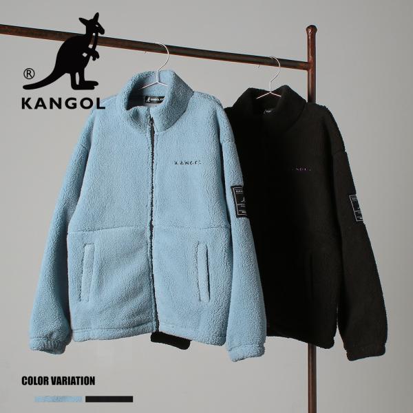 【KANGOL】ボアフリースジャケット/全2色 アウター ジャケット キッズ ボア フリース 秋 冬...