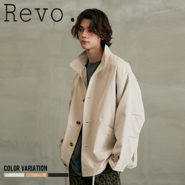 【Revo.】オーバーサイズ ミリタリー ジャケット/全3色 アウター ジャケット オーバーサイズ ...