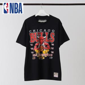 NBA コラボTシャツ シカゴ・ブルズ&タズマニアンデビル Mitchell&Ness（ミッチェルアンドネス） tシャツ 「Mitchell＆Ness