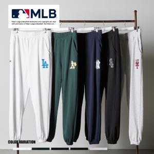 【MLB】ロゴ スウェットパンツ/全5色 ボトムス パンツ シンプル カジュアル おしゃれ ロゴ メンズ