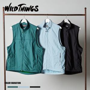 【WILD THINGS】UTILITY VEST/全3色 アウター ベスト カジュアル アウトドア シンプル メンズ