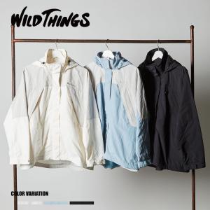 【WILD THINGS】W's CHAMONIX JACKET/全3色 アウター ジャケット カジュアル アウトドア シンプル レディース