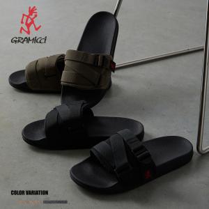 【Gramicci】SLIDE SANDALS/全2色 サンダル 春 夏　シンプル カジュアル アウトドア メンズ