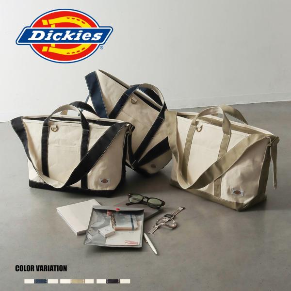 【Dickies】DK AUTHENTIC CANVAS SHOULDER/全3色 バッグ トートバ...