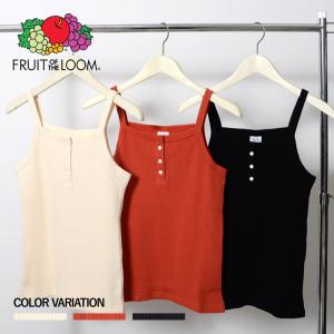 【FRUIT OF THE LOOM】FTL サーマルキャミソール/全3色 トップス キャミソール 春 夏 おしゃれ かわいい カジュアル レディース