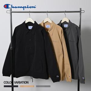 【Champion】C3-Z601  COACH JACKET/全3色 アウター ジャケット シンプル カジュアル ロゴ アウトドア スポーツ メンズ