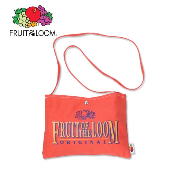 【FRUIT OF THE LOOM】GRAPHIC COTTON SHOULDER BAG/全6色