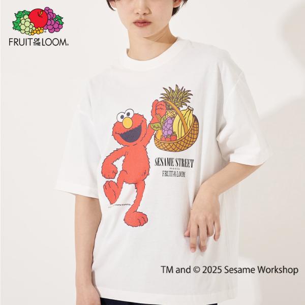 【FRUIT OF THE LOOM】SESAME STREET×FTL Illust T-Shir...