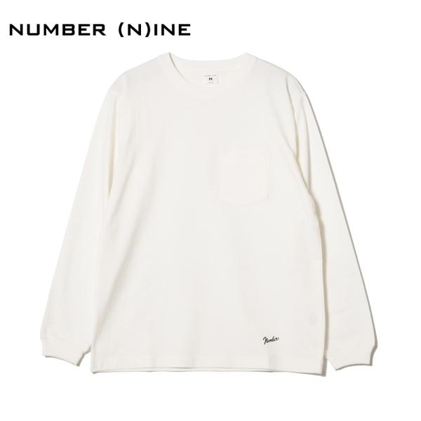 【NUMBER(N)INE】BASIC HEM PRINTED POCKET L/S T-SHIRT...