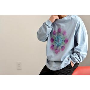 タイダイワイドロングTシャツ ASCENSION TIEDYE WIDE LONG Tシャツ ワイド...