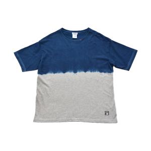 インディゴTシャツ ASCENSION / INDIGO TEE 藍染タイダイ（黒部の名水