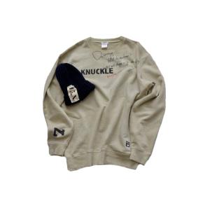 ASCENSION（アセンション） / Hand peace sign crew neck swea...