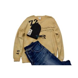 ASCENSION（アセンション） / Hand peace sign crew neck swea...