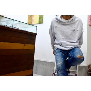 ASCENSION  / VINTAGE LIKE PUNKS DAMAGE WIDE SWEAT ...