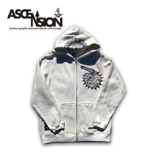 A HOPE HEMP(ホープヘンプ) × ASCENSION(アセンション) HEMP FULL ZIP PK　MANDARA  as-632｜juice16