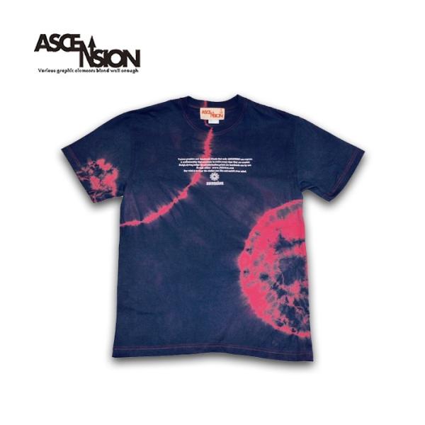 曼荼羅 藍染め Tシャツ ASCENSION（アセンション）インディゴTシャツ 藍染めTシャツ　as...