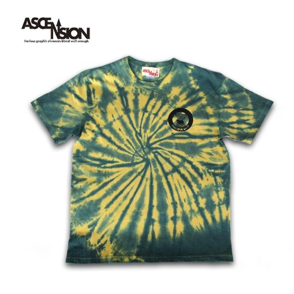 INDIGO SPIRAL Tシャツ ASCENSION（アセンション）インディゴTシャツ メンズ ...