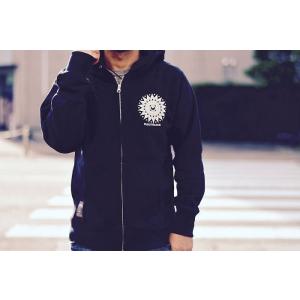 Heavy weight sweat zip up parka パーカー  ASCENSION（アセンション）　as-813｜juice16