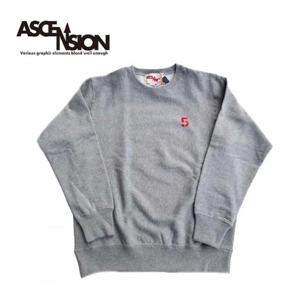 クルーネックスウェット Heavy weight crew neck sweat  ASCENSIO...