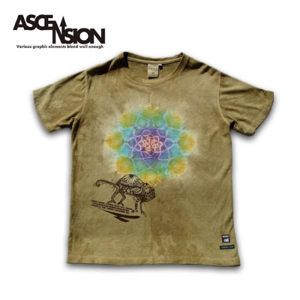 A HOPE HEMP × ASCENSION HEMP TEE 曼陀羅Tie-Dye Natura...