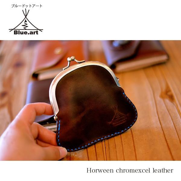 BLUE.art（ブルードットアート）がま口　WALLET [Horween chromexcel ...