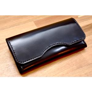 BLUE.ART / CORDOVAN（コードバン）LONG WALLET  レザーウォレット コー...