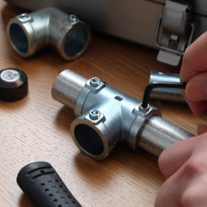 4mm六角レンチ対応「DIY-ID パイプクラ...の詳細画像1