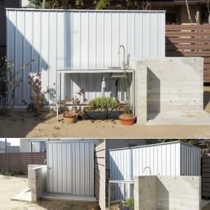 おしゃれ 屋外 物置本体&木製床&アンカー「ユ...の詳細画像5