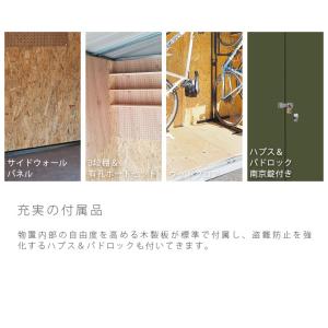 サイクルハウス 自転車倉庫 収納庫 ガレージ ...の詳細画像5