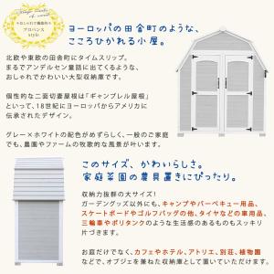 物置 北欧 倉庫 木製 収納 アンデルセン 童...の詳細画像3