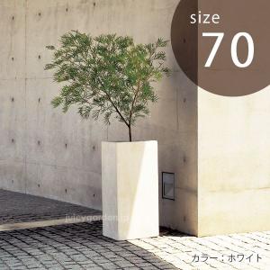 植木鉢【禄巳斉春松】手作り切立長角盆栽鉢(イブシ)13号 植木鉢【禄巳斉春松】手作り切立長角盆栽鉢(イブシ)13号