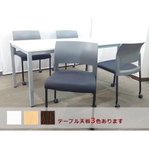 会議テーブル 会議用テーブル ミーティングテーブル ミーティングセット テーブル３色あり 会議チェア 有料オプションあり アクリル板｜juke-store