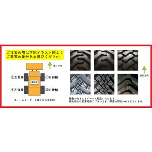 ホイールローダー スノータイヤ ホイールセット...の詳細画像1