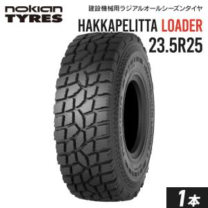 残り2日 １７インチ アルミホイール ラジアルチューブレスタイヤセット タイヤショベル・ホイールローダー用タイヤ 17.5R25 Nokian