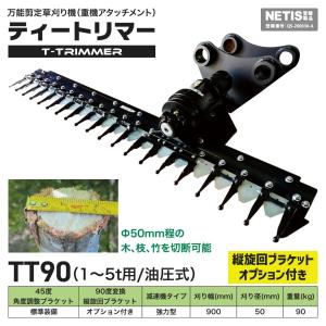 油圧ショベル ユンボ ハンマーナイフ アタッチメント 草刈り ショベル