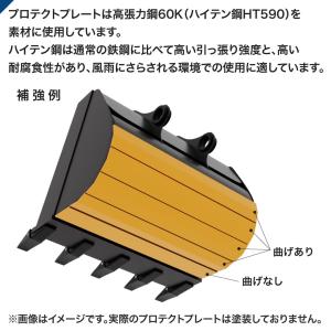 油圧ショベルバケット補強材 プロテクトプレート...の詳細画像2