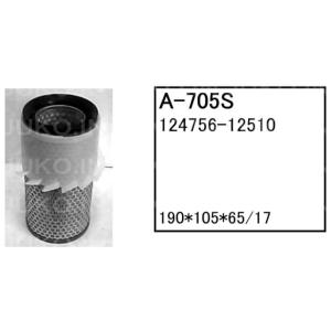 エアーエレメント A-705S コマツ ホイールローダー タイヤショベル WA20-2 WA20-2...