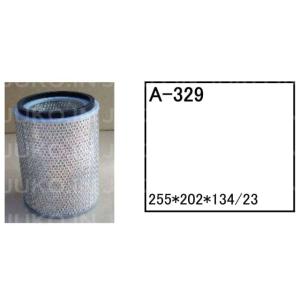 エアーエレメント A-329 日立 パワーショベル ユンボ バックホー ZX125US ZX135U...