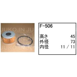 フューエルエレメント F-506 CAT キャタピラー 三菱 ミニブルドーザー BD2D BD2D ...